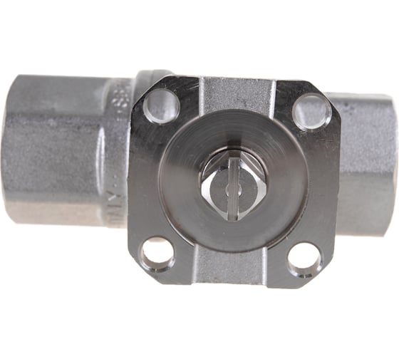 Шаровой кран RuB серия TORINO S.64, под привод, 1/2 DN15 PN40, ВР-ВР, усиленный S64D00