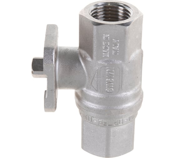 Шаровой кран RuB серия TORINO S.64, под привод, 1/2 DN15 PN40, ВР-ВР, усиленный S64D00