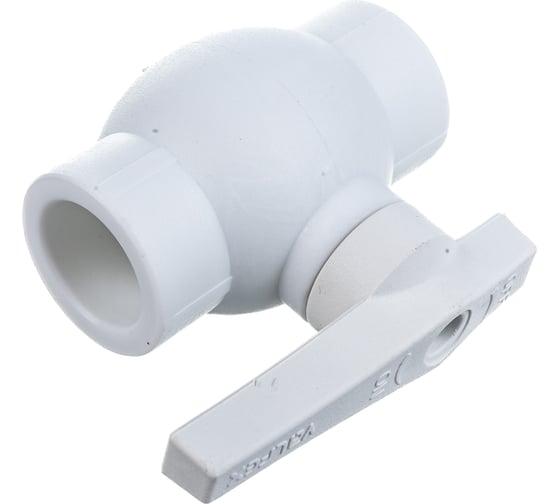 Шаровый кран VALFEX PP-R белый, 25 мм 10144025 007-7664