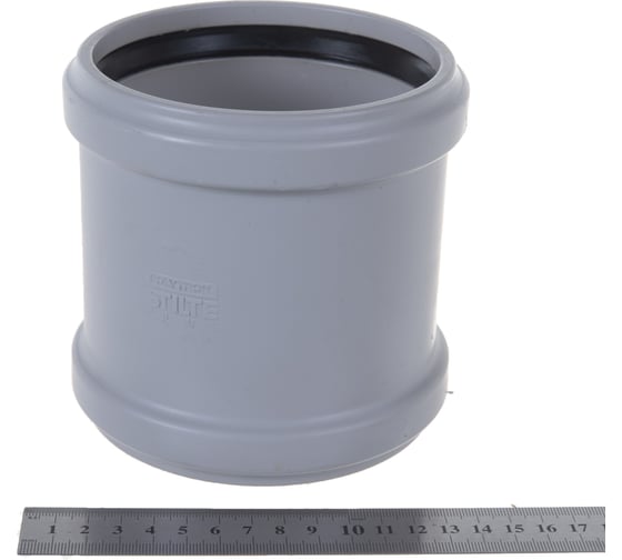 Двухраструбная муфта PRO AQUA STILTE PLUS 110 мм STPL30110