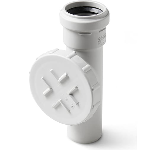 Ревизия POLYTRON STILTE PLUS с круглой крышкой, 58мм STPL60058 1