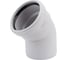 Отвод PRO AQUA STILTE PLUS 110x45 мм STPL1011045 1