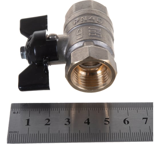 Шаровый кран LD-PRIDE 1/2", внутренняя/внутренняя резьба, бант ИС.081076
