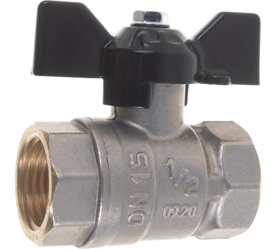Шаровый кран LD-PRIDE 1/2", внутренняя/внутренняя резьба, бант ИС.081076