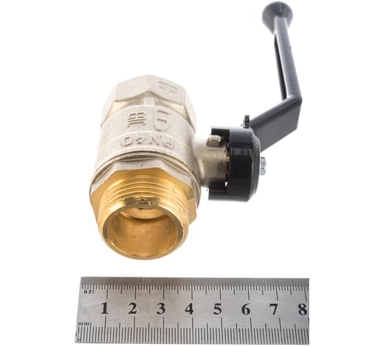 Шаровый кран LD-PRIDE 1", внутренняя/наружная резьба, ручка ИС.081088