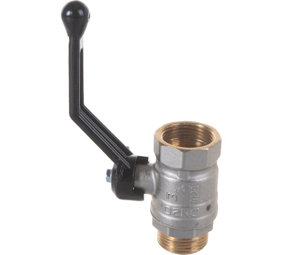 Шаровый кран LD-PRIDE 3/4", внутренняя/наружная резьба, ручка ИС.081087