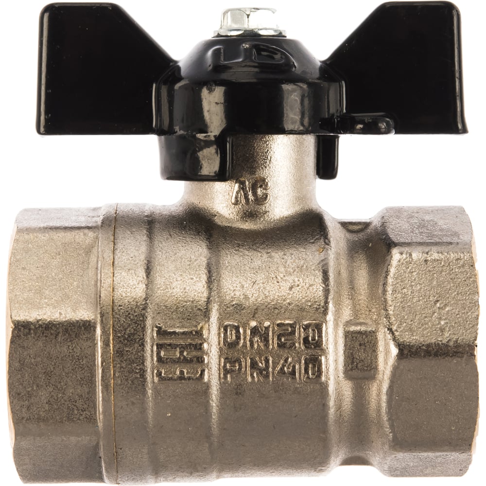 Шаровый кран LD-PRIDE 3/4\", внутренняя/внутренняя резьба, бант ИС ...