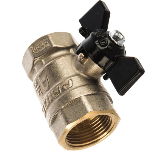 Шаровый кран LD-PRIDE 3/4", внутренняя/внутренняя резьба, бант ИС.081077