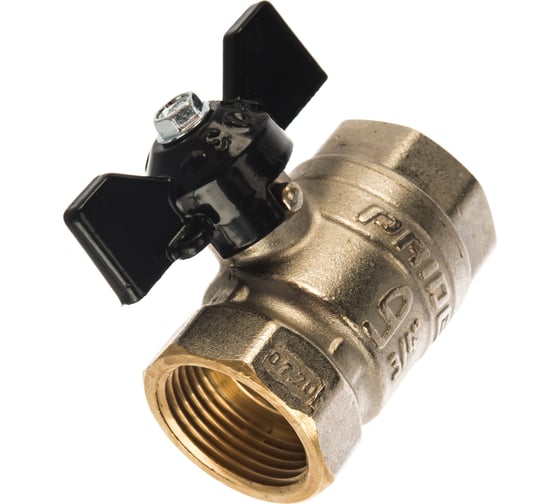 Шаровый кран LD-PRIDE 3/4", внутренняя/внутренняя резьба, бант ИС.081077