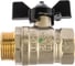 Шаровый кран LD-PRIDE 3/4", внутренняя/наружная резьба, бант ИС.081080 1