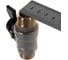 Шаровый кран LD-PRIDE 1/2', наружная/наружная резьба, бант ИС.081082 8