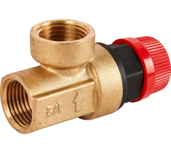 Клапан спускной Heizen 1/2", на 6 атмосфер 1/2’’F*F 6BAR/135005601