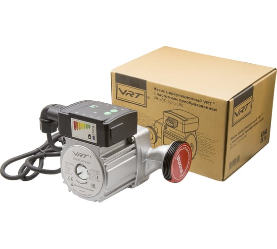 Насос циркуляционный VRT VR.ESC.32-6.180 с частотным регулированием, с гайками 552651