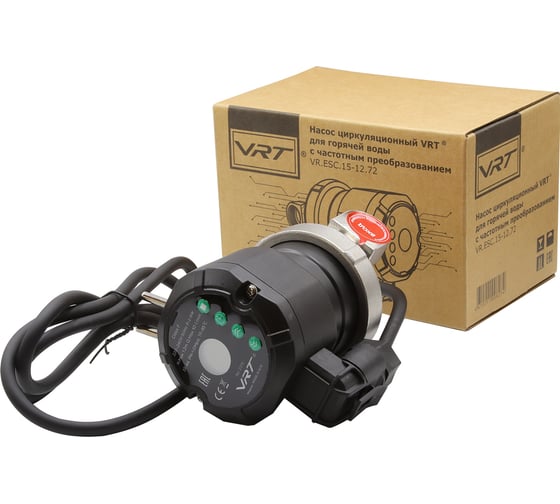 Насос циркуляционный VRT VR.ESC.15-12.72 с частотным регулированием, для ГВС 552655