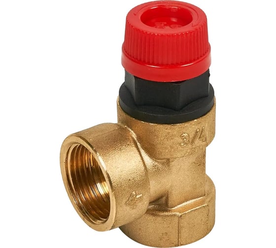 Клапан спускной Heizen 3/4", на 6 атмосфер 3/4’’F*F 6BAR/135007601