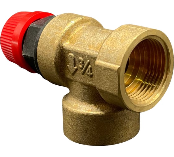 Клапан спускной Heizen 3/4", на 6 атмосфер 3/4’’F*F 6BAR/135007601