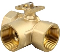Кран шаровой трехходовой BVM 3-way DN32-KVS16.0