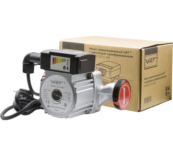 Насос циркуляционный VRT VR.ESC.32-4.180 с частотным регулированием, с гайками 552650