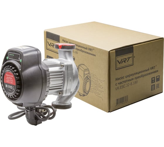 Насос циркуляционный VRT VR.ESC.32-8.180 с частотным регулированием 10-130 Вт, с гайками A2 552652