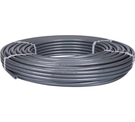 Труба из сшитого полиэтилена PEX-a с кислородным слоем ROMMER 20x2.8, бухта 100 метров, серая RPX-0001-002028 RG0092KCEMDHKI