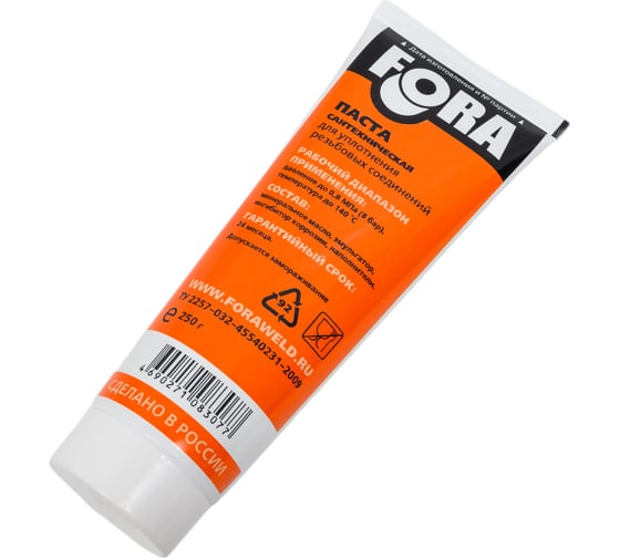 Паста сантехническая уплотнительная FORA 250 гр 006140703