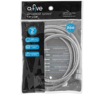 Шланг душевой A-five SUS/EPDM, 1/2 г-г, 200 см, хром A5-022