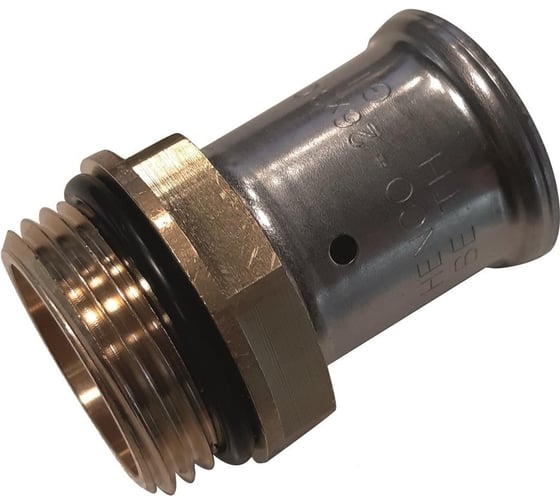 Муфта для VBS коллекторов Henco, латунь пресс, 20x3/4" 17VBS-2005 1