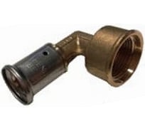 Угольник Henco 90 ВР для VBS коллекторов, латунь пресс, 26x3/4" 6VBS-2605
