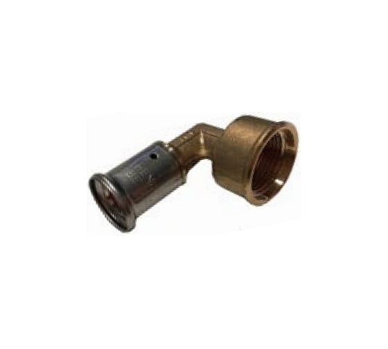 Угольник Henco 90 ВР для VBS коллекторов, латунь пресс, 26x3/4" 6VBS-2605 1