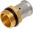 Муфта для VBS коллекторов Henco, латунь пресс, 26x1" 17VBS-2606 1
