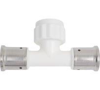 Тройник Henco ВР, ПВДФ пресс, белый, 26x3/4"x26 13PKW-260526