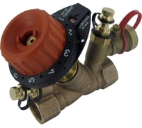 Балансировочный клапан COMAP 750PV 1"1/4 DN32, c 2-мя измерительными ниппелями и дренажом, 0,2-14,88 754410