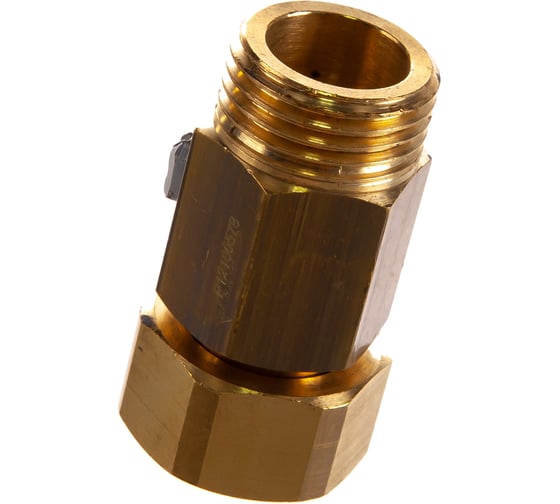 Шаровый кран COMAP серия 6437 НР- НГ 1/2", с накидной гайкой 643704