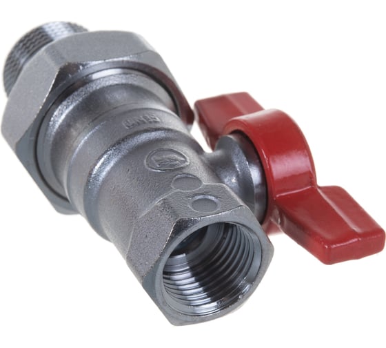 Шаровой кран Giacomini латунь хром R259D 15х20 Ру42 ВР/ НР R259X004 007-0965