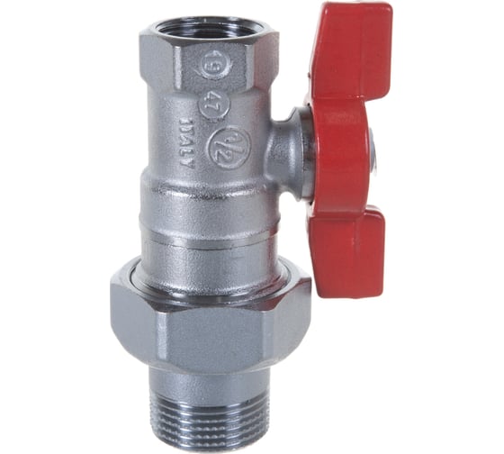 Шаровой кран Giacomini латунь хром R259D 15х20 Ру42 ВР/ НР R259X004 007-0965