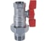 Шаровой кран Giacomini латунь хром R259D 15х20 Ру42 ВР/ НР R259X004 007-0965 4