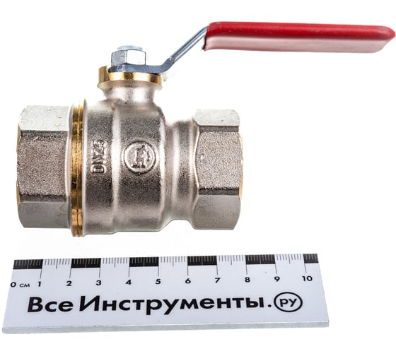 Шаровой кран Giacomini латунь никель R910 25 Ру35 ВР рычаг R910X025 007-0929