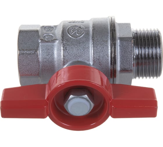 Шаровой кран Giacomini латунь хром R854 20 Ру35 ВР/НР бабочка R854X024 007-5502