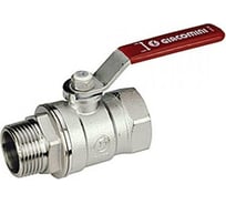 Шаровой кран Giacomini латунь хром R254DL 32 Ру35 ВР/НР рычаг R254LX006 007-0904