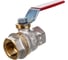 Шаровой кран Giacomini латунь никель R910 20 Ру42 ВР рычаг R910X024 007-0928 2