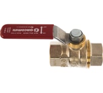Шаровой кран Giacomini латунь никель R910 15 Ру42 ВР рычаг R910X023 007-0927