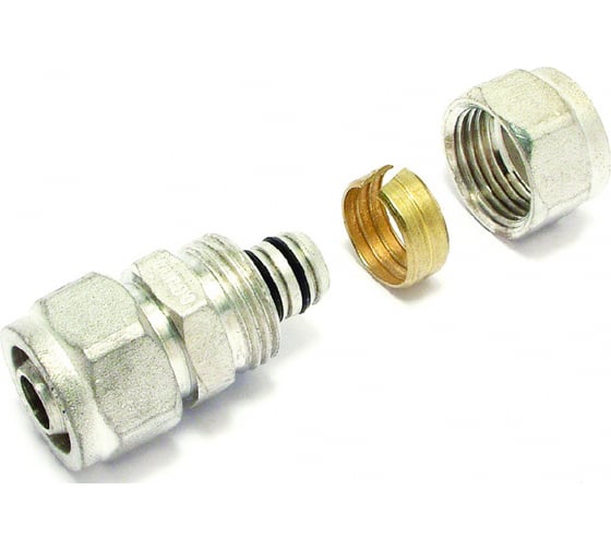 Равнопроходная муфта COMAP серия 9461 TurboSKIN, латунь, 16x2 9461031-02 1