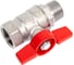 Шаровой кран Giacomini латунь хром R254D 20 Ру42 ВР/НР бабочка R254X004 007-0908 3