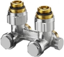 Узел Oventrop Multiflex F, 1/2 HP x 3/4 HP, запорно-присоединительный, угловой 1015994