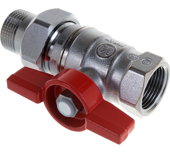 Шаровой кран Giacomini латунь хром R259D 20 Ру42 ВР/НР R259X005 007-0917