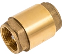 Обратный клапан Giacomini латунь осевой R60 20 Ру16 Тмакс-110 оС ВР G3/4 дюйма 019-0265