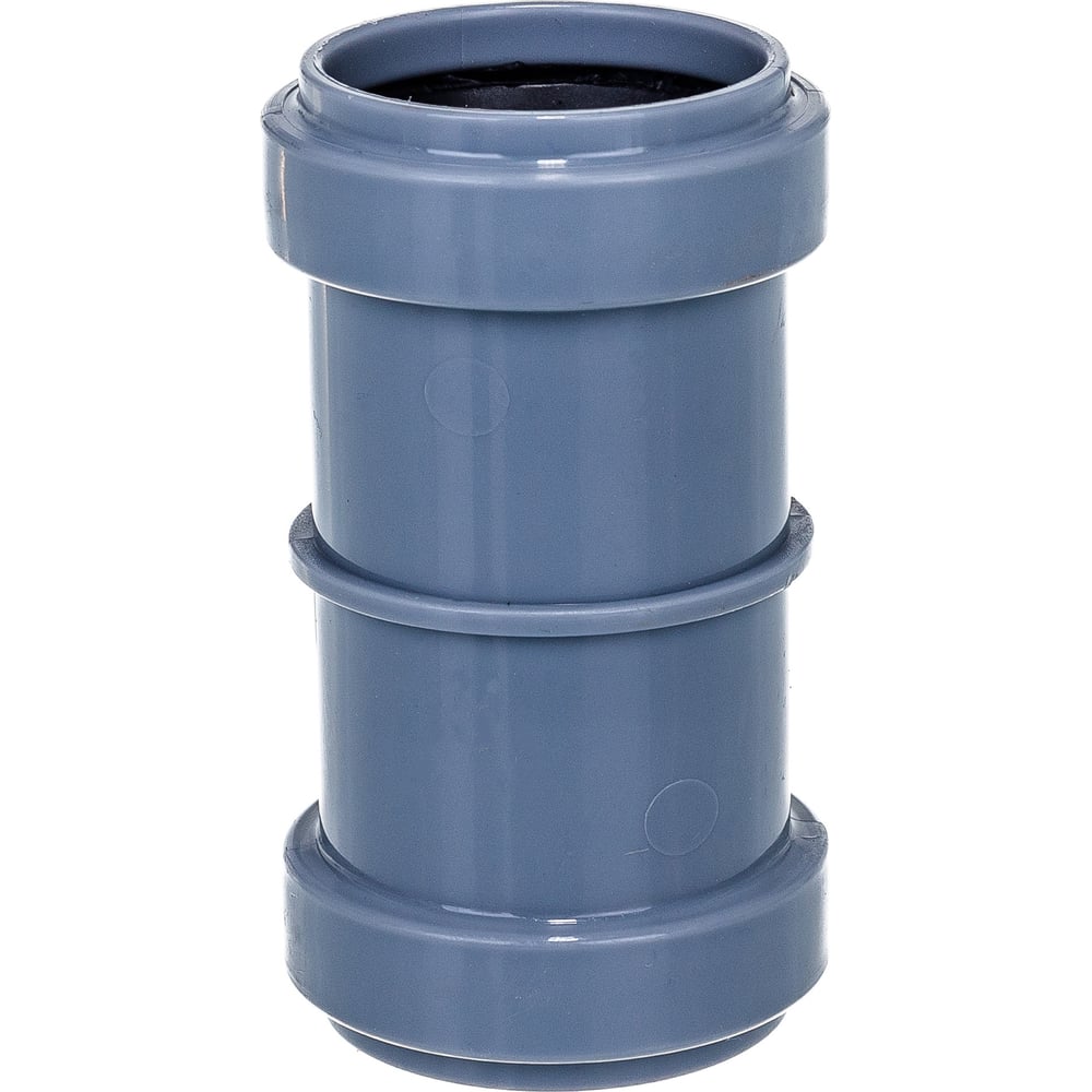 Канализационная соединительная муфта RTP с перегородкой, 32 мм, серая ...