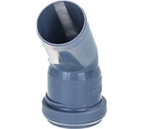 Канализационный отвод RTP 40 мм, 45 градусов, серый 36405