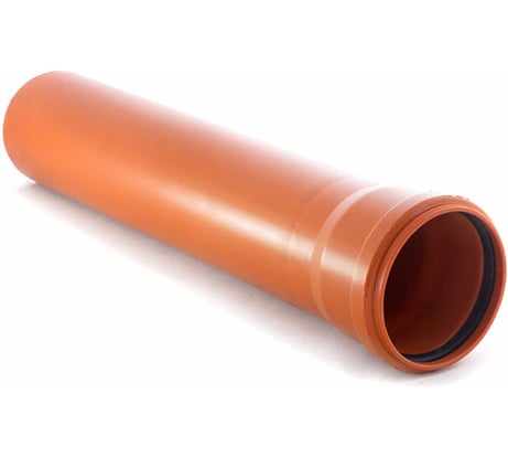 Гладкая труба RTP ТМ Пиарком ПП, класс жесткости SN 2, Д 110 мм, S=2,7 мм, L 2000 мм 14726