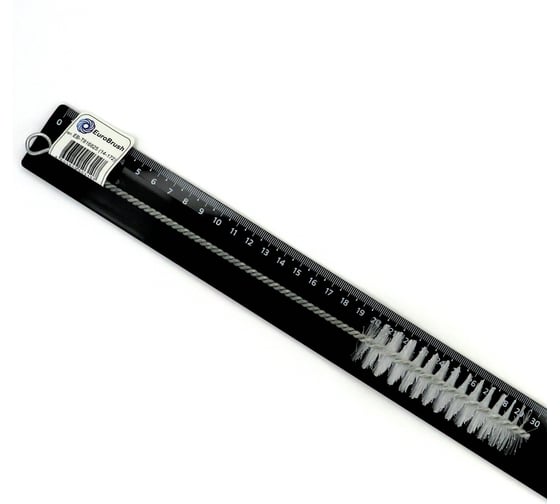 Щетка ерш EuroBrush Д25x100x300 с хв-м + кольцо, ворс нейлон 0,35 (код 14-172) EB-T816825
